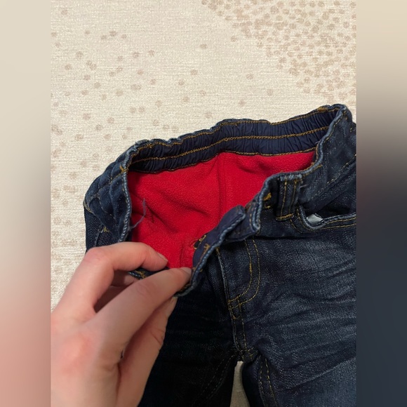 Thick Fleece Jeans - Picture 3 of 7